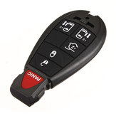 6 Button Fob Keyless Remote Transmitter For Chrysler Dodge